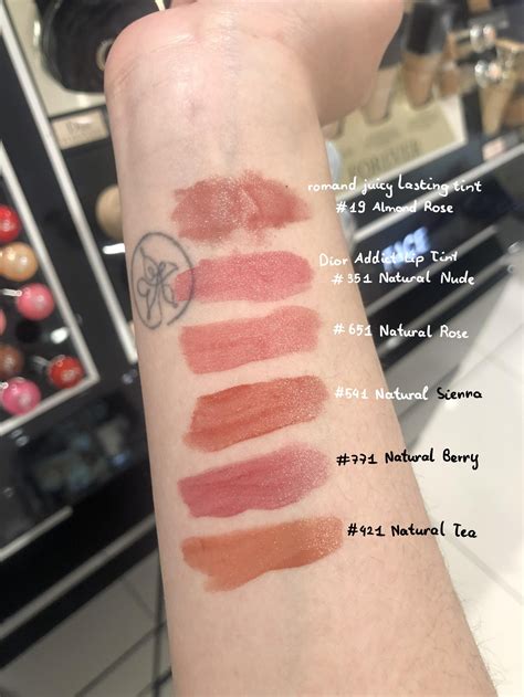 dior tattoo lipstick swatches|Dior lipstick.